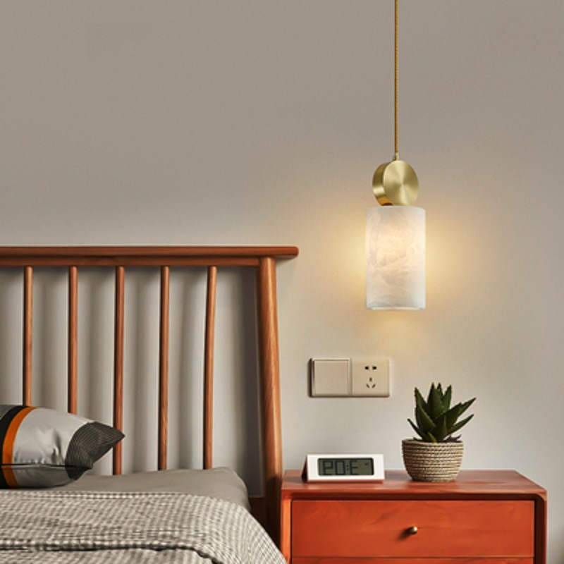 Creative Marble and Copper Pendant Light Pendant Light Galileo Lights