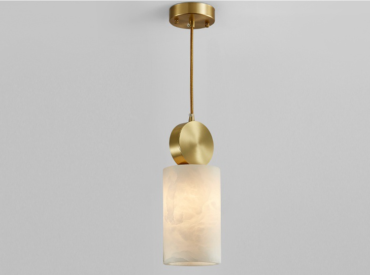 Creative Marble and Copper Pendant Light Pendant Light Galileo Lights