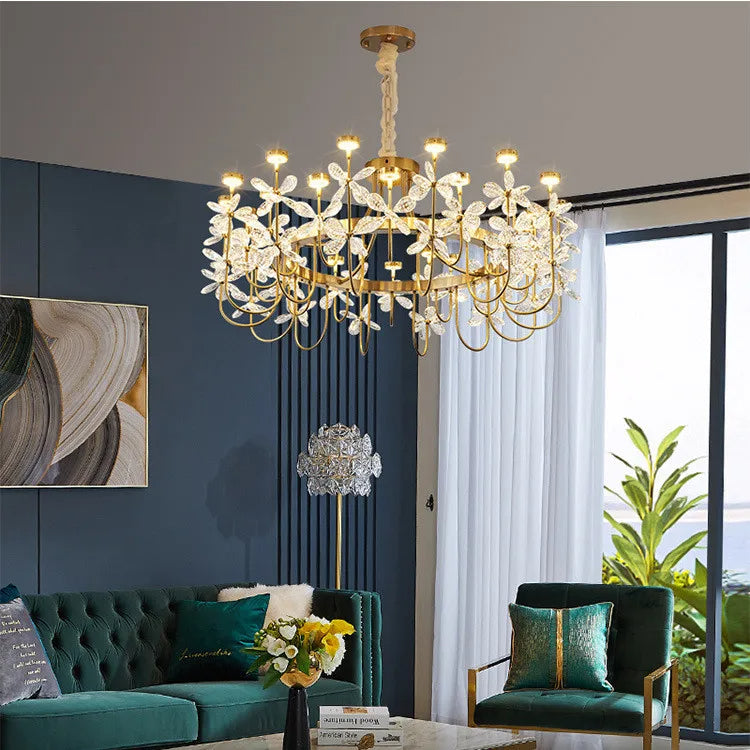 Periwinkle Chandelier Galileo Lights