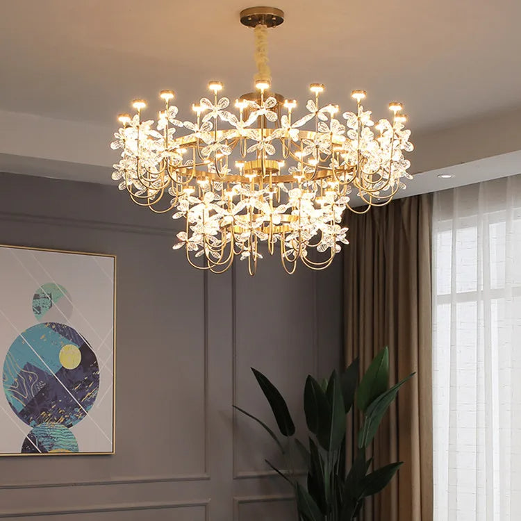 Periwinkle Chandelier Galileo Lights
