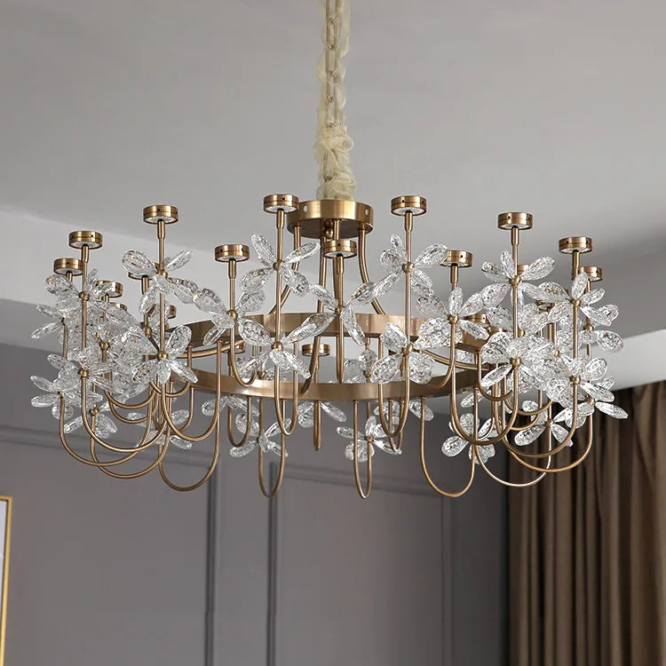 Periwinkle Chandelier Galileo Lights