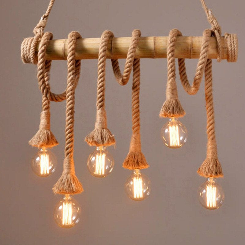 Rope Chandelier Galileo Lights
