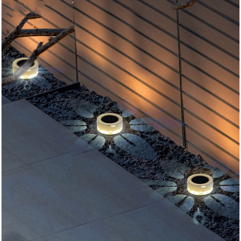 Garden Landscape Decoration Solar Outdoor Flower Pattern Lamp Outdoor Light Galileo Lights