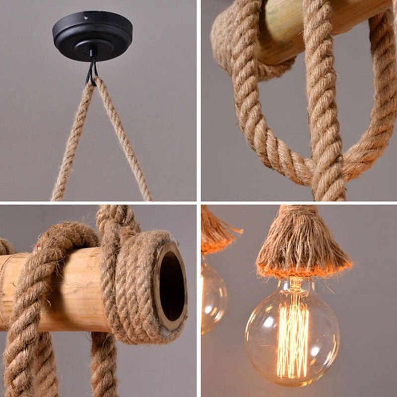 Rope Chandelier Galileo Lights