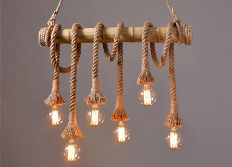 Rope Chandelier Galileo Lights