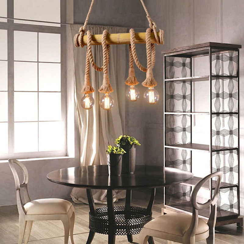 Rope Chandelier Galileo Lights