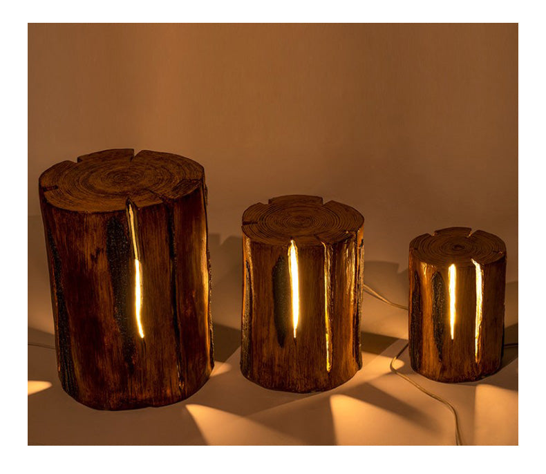 Tree Stump Lamp Outdoor Light Galileo Lights