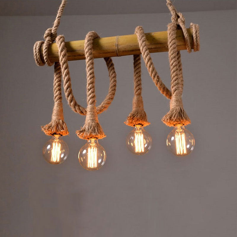 Rope Chandelier Galileo Lights
