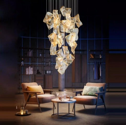 Flame Chandelier Galileo Lights
