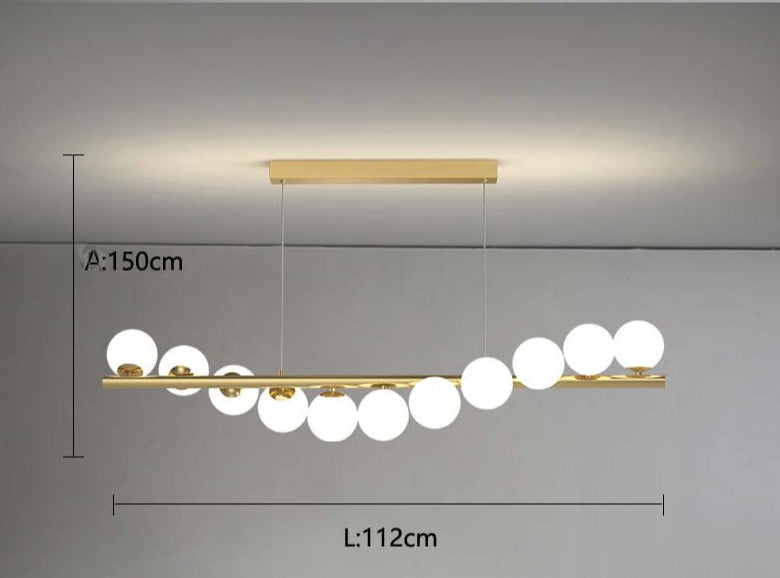 Selene White 11 Chandelier Galileo Lights