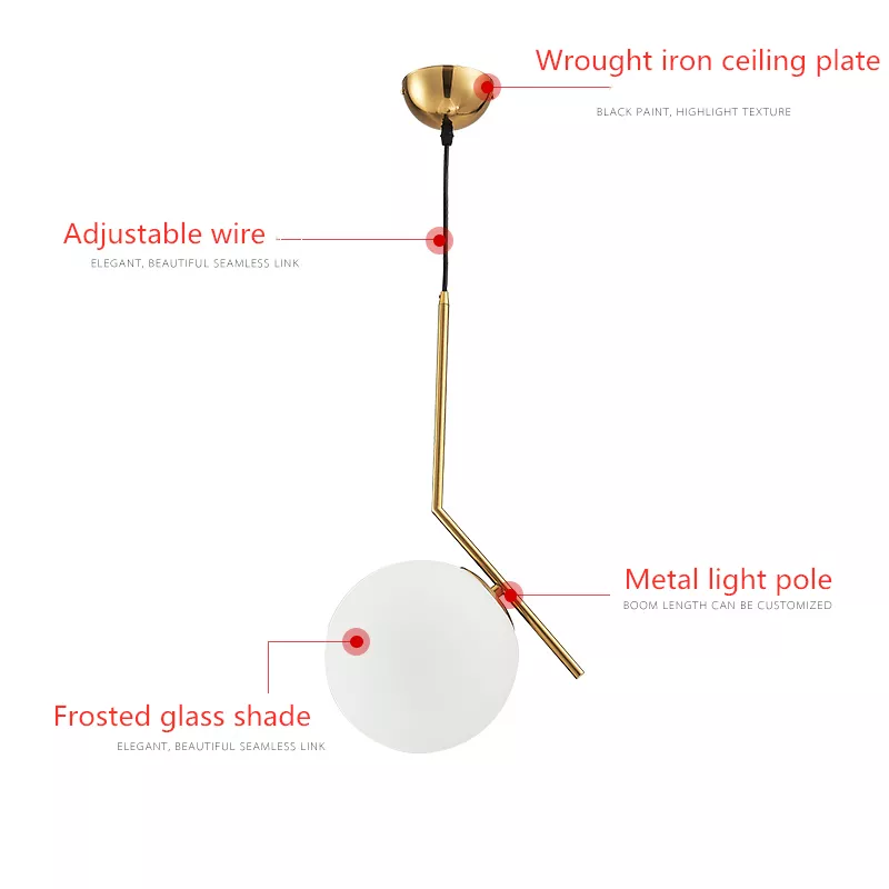 Glass Ball Pendant Light Pendant Light Galileo Lights