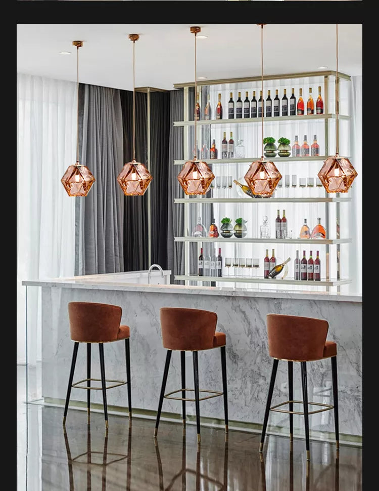Glass Cube Pendant Light Pendant Light Galileo Lights