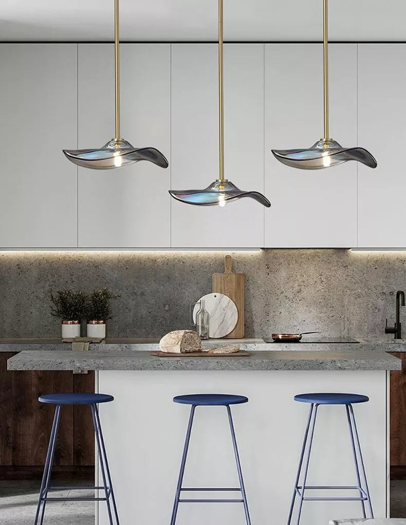 Glass Hat Pendant Light Pendant Light Galileo Lights