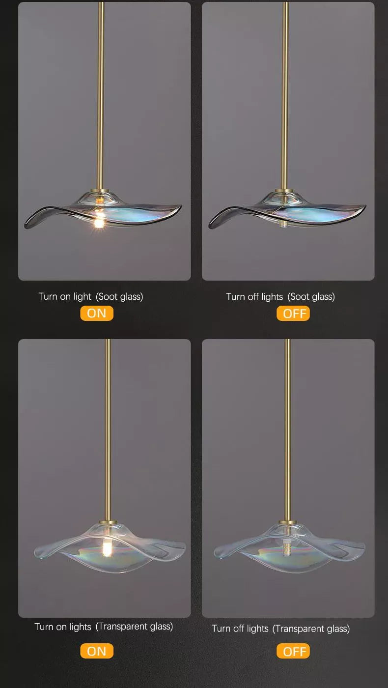 Glass Hat Pendant Light Pendant Light Galileo Lights
