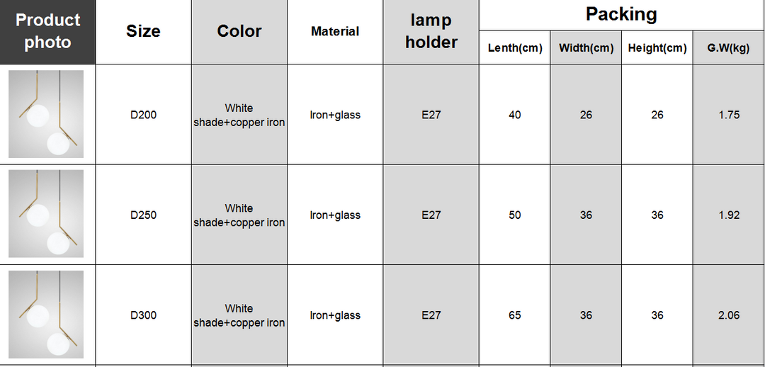 Glass Ball Pendant Light L 30cm Pendant Light Galileo Lights