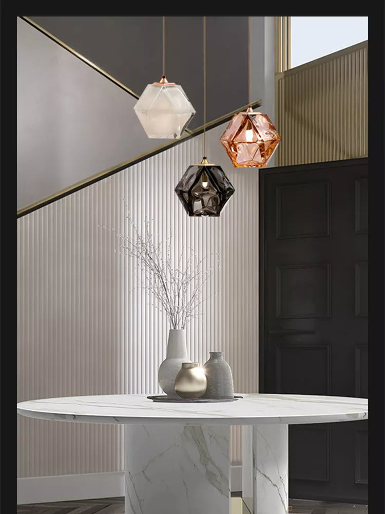 Glass Cube Pendant Light Pendant Light Galileo Lights