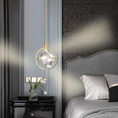 Crystal Cube Pendant Light Pendant Light Galileo Lights