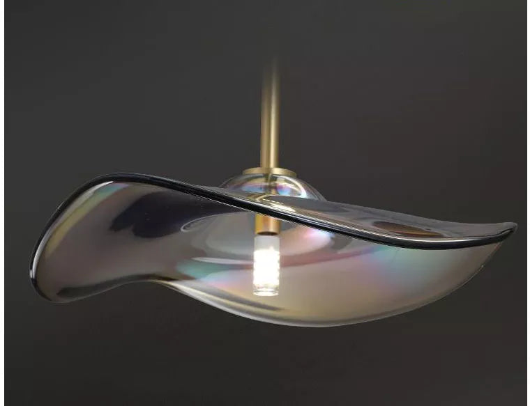 Glass Hat Pendant Light Pendant Light Galileo Lights