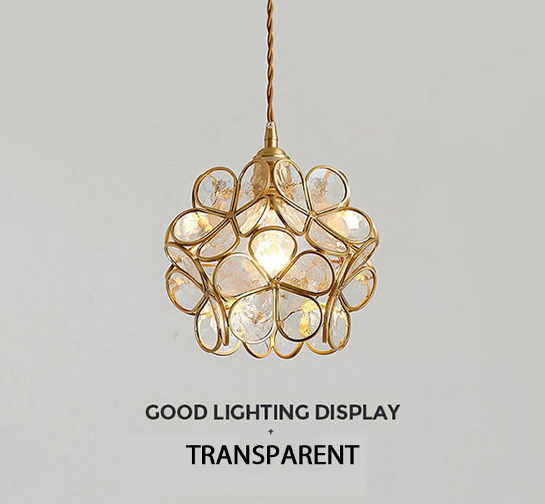 Flower Pendant Light Transparent Pendant Light Galileo Lights
