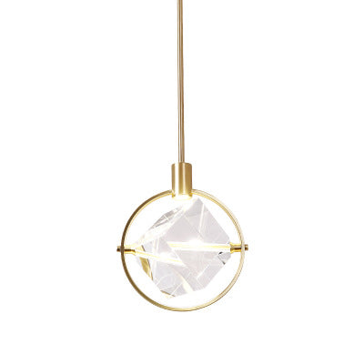 Crystal Cube Pendant Light Pendant Light Galileo Lights