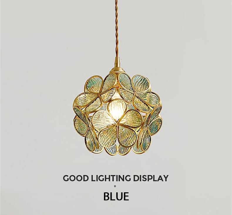 Flower Pendant Light Blue Pendant Light Galileo Lights