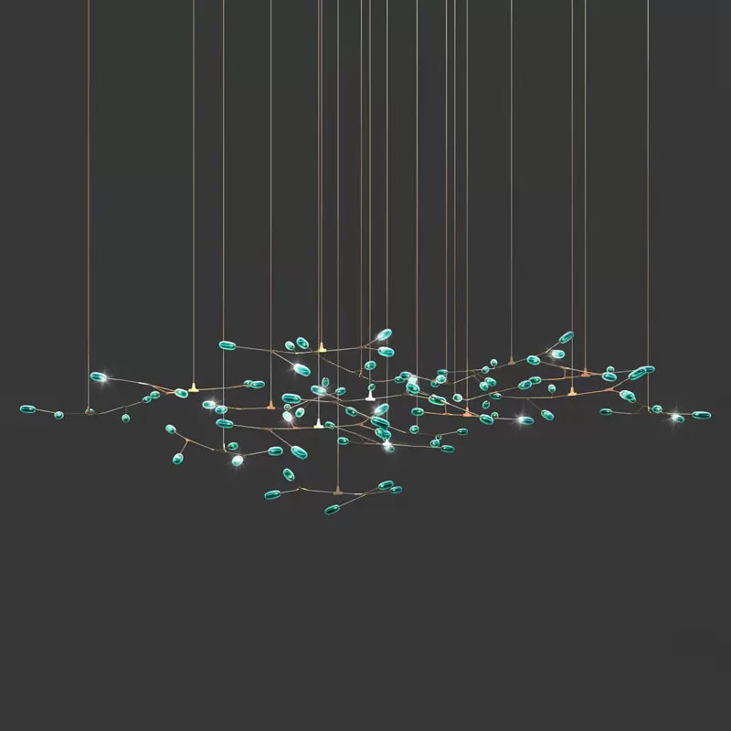 Malachite Chandelier Galileo Lights