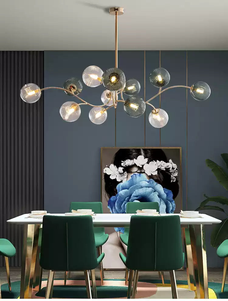 Sedna (Radial) Chandelier Galileo Lights