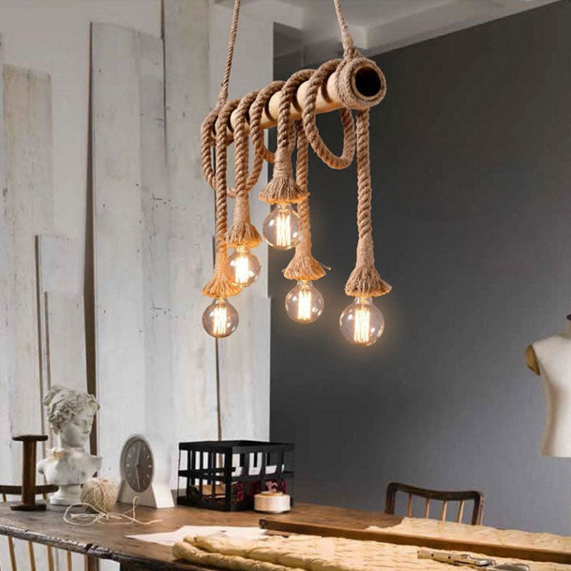 Rope Chandelier Galileo Lights