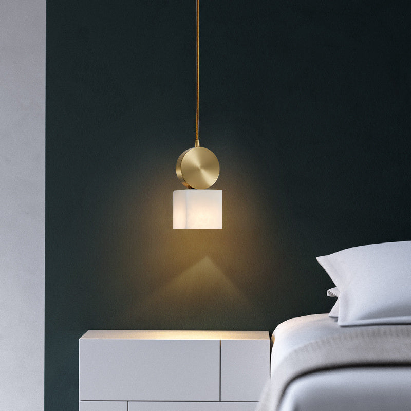 Creative Marble and Copper Pendant Light Pendant Light Galileo Lights