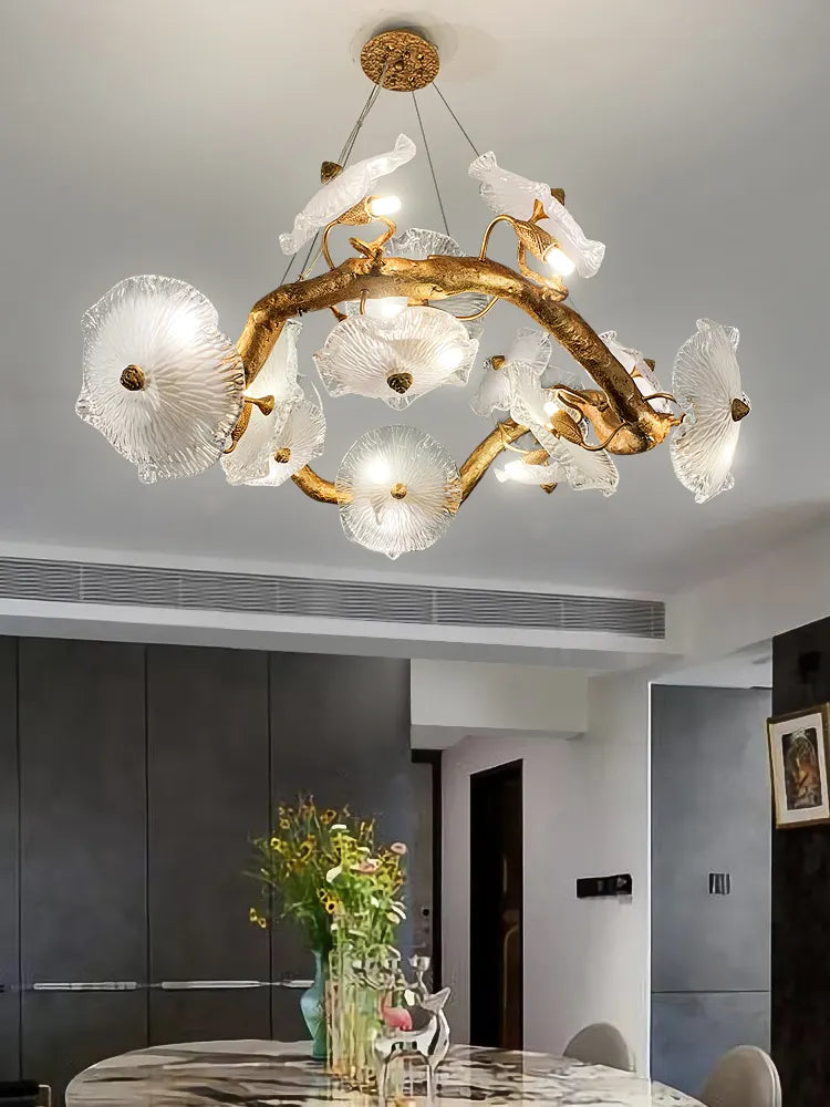 Hydra - Round Chandelier Galileo Lights