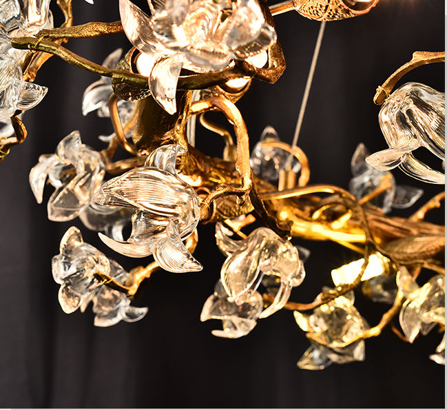 Orchid Chandelier Galileo Lights