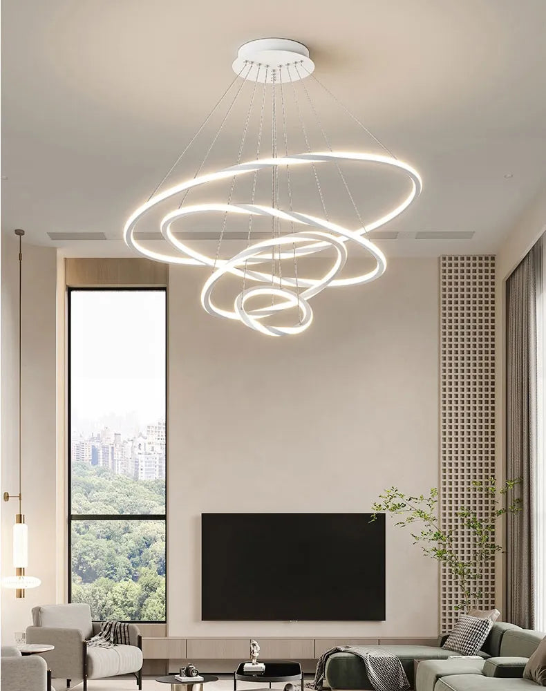 Twirl Chandelier Galileo Lights