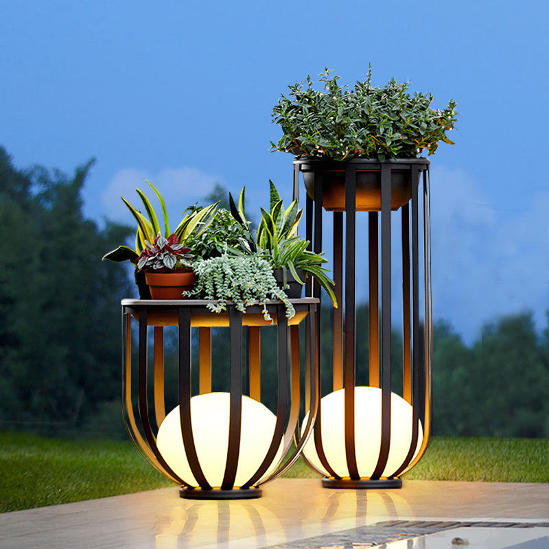 Outdoor Flower Pot Lamp Outdoor Light Galileo Lights