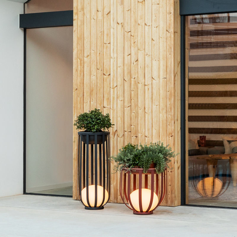 Outdoor Flower Pot Lamp Outdoor Light Galileo Lights