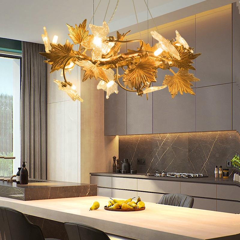 Maple Chandelier Galileo Lights