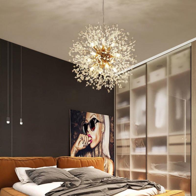 Dandelion Crystal Pendant Light Pendant Light Galileo Lights