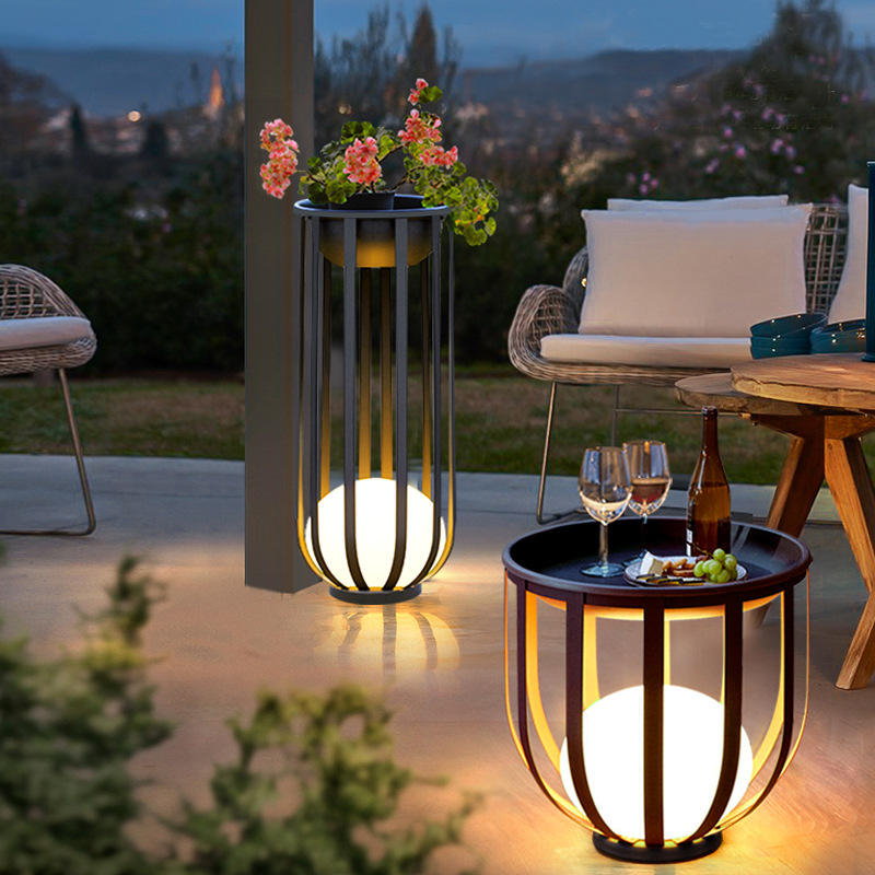 Outdoor Flower Pot Lamp Outdoor Light Galileo Lights