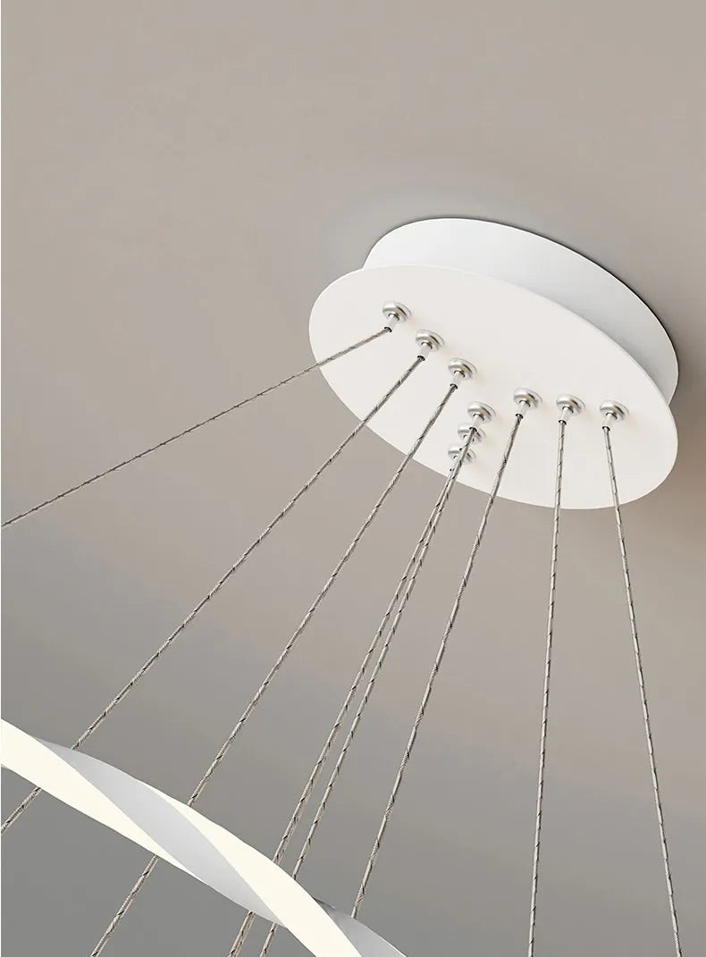 Twirl Chandelier Galileo Lights