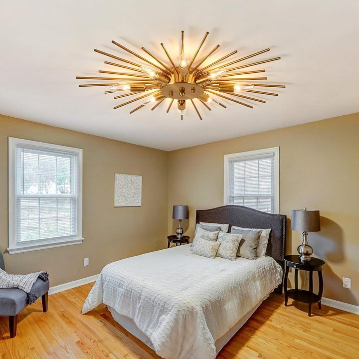 Modern Metal Cross Border Semi Flush Mount Ceiling Light Iron Material for Hotel's Farmhouse Kitchen Chandeliers Pendant Lights