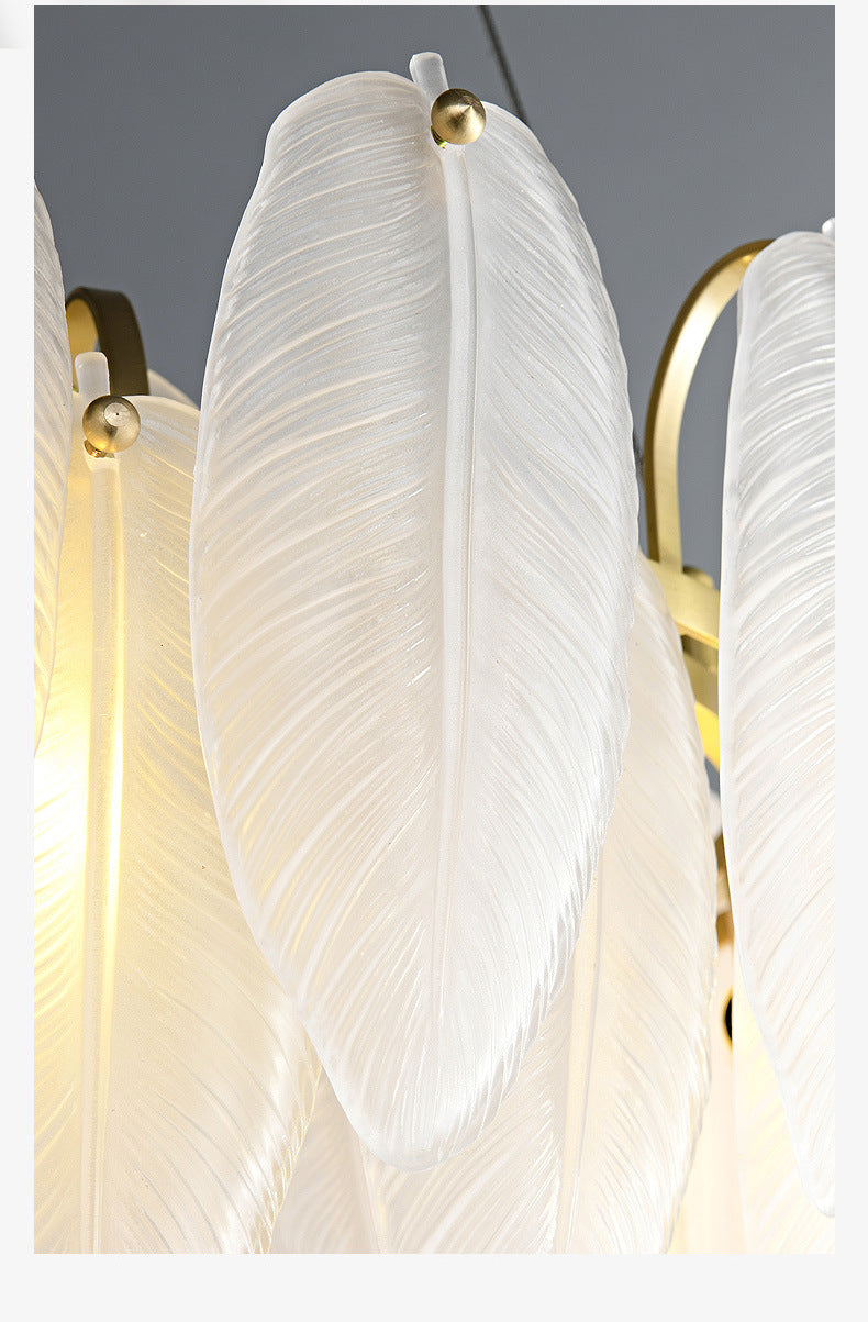 Feather - Linear Chandelier Galileo Lights