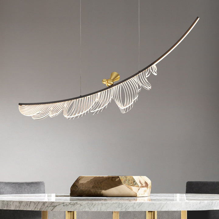 TYSON Starry Sky Art Streamer Design Light Luxury Designer Bar Restaurant Acrylic Plastic Pedant Light