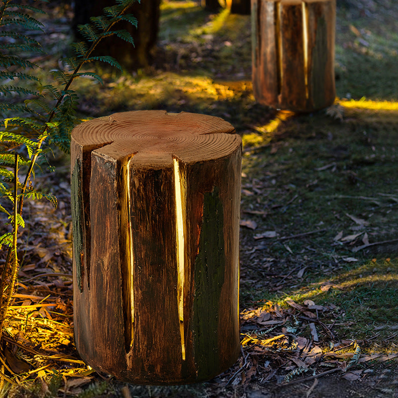 Tree Stump Lamp Outdoor Light Galileo Lights