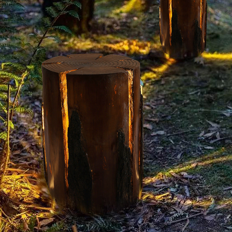 Tree Stump Lamp Outdoor Light Galileo Lights