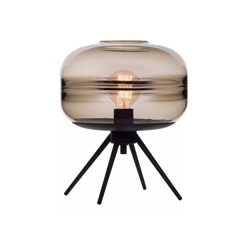 Industrial Style Glass Living Room Table Lamp Desk Lamp Galileo Lights