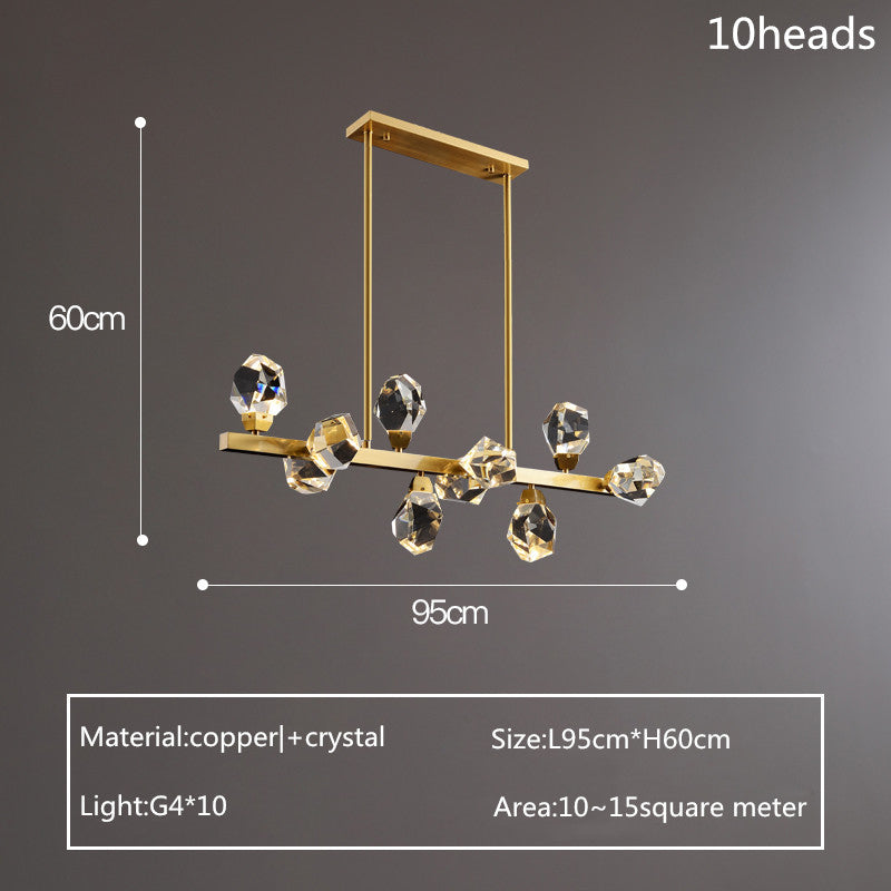 Diamanti 10 heads Chandelier Galileo Lights