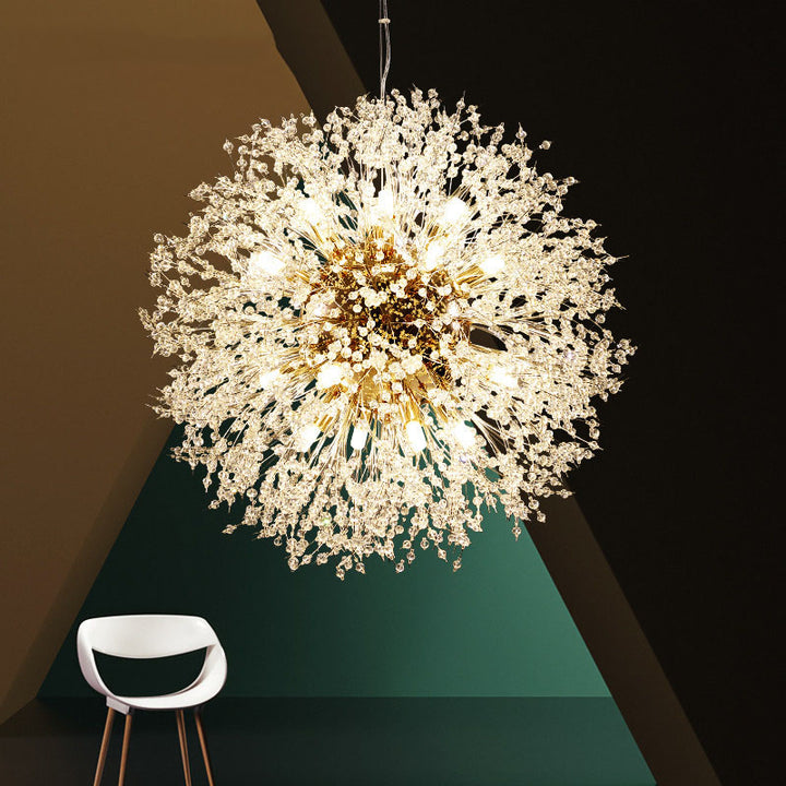 Dandelion Crystal Pendant Light Pendant Light Galileo Lights