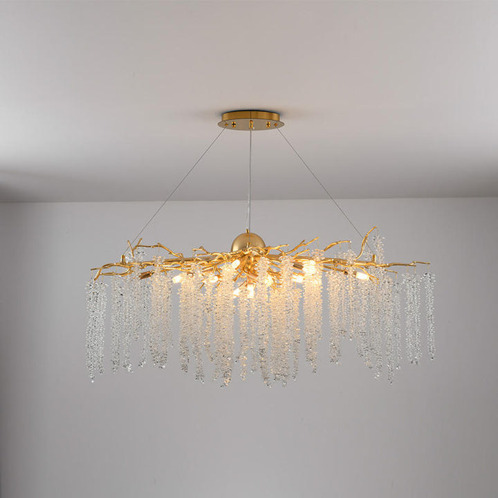 Berilune - White Chandelier Galileo Lights