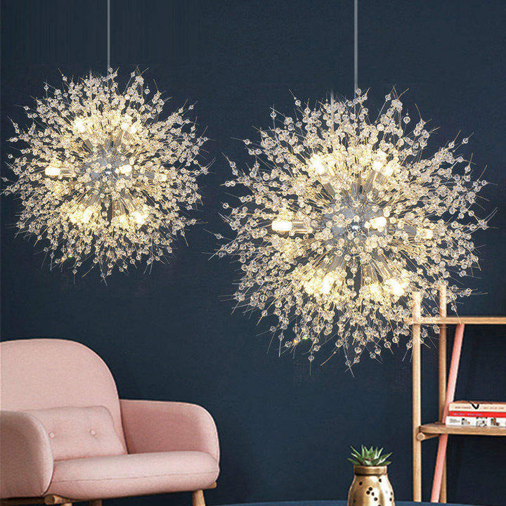 Dandelion Crystal Pendant Light Pendant Light Galileo Lights