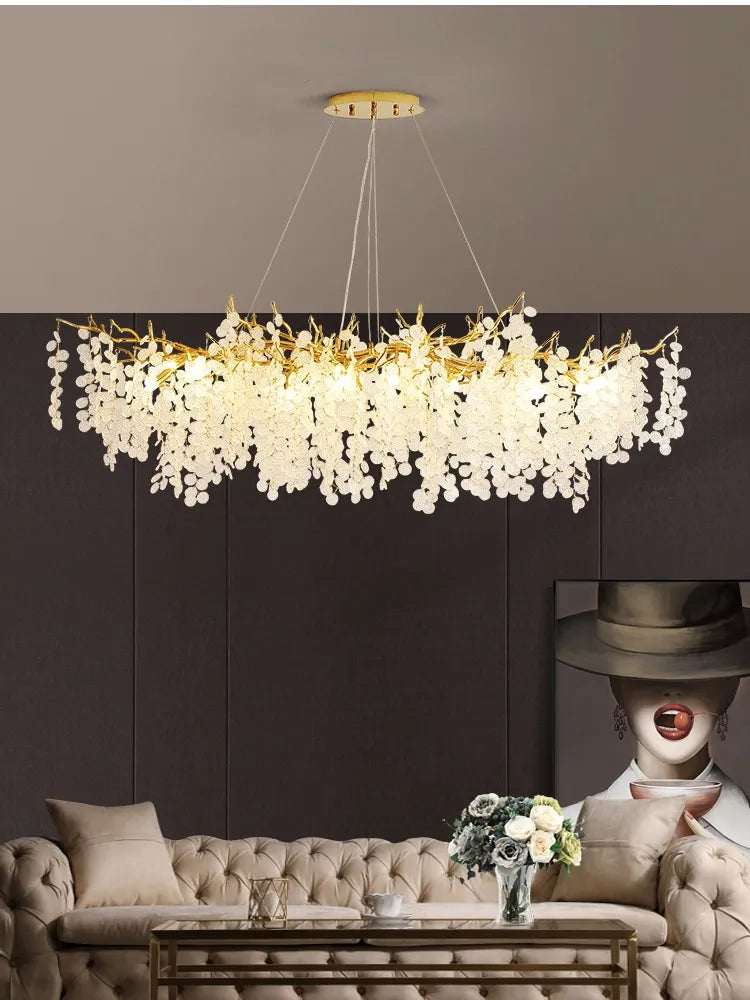 Motif D'eau Chandelier Galileo Lights