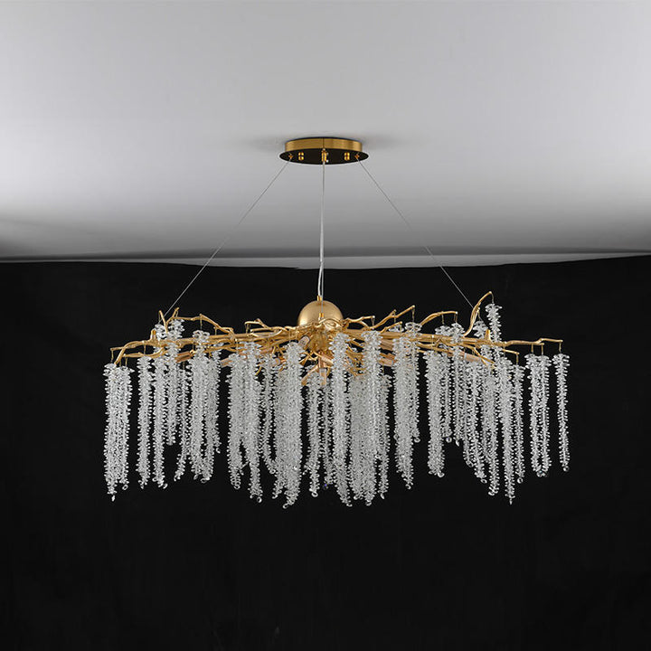 Berilune - White Chandelier Galileo Lights